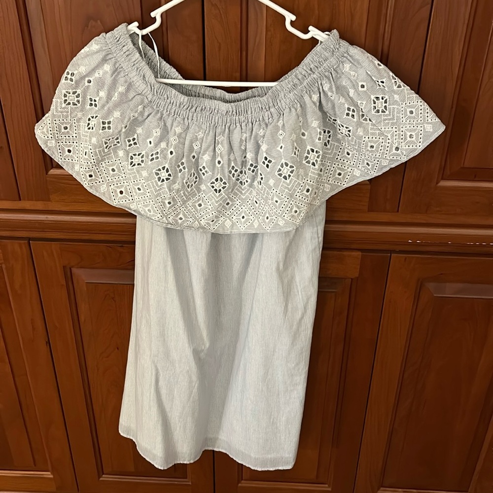 Loft off the shoulder dress